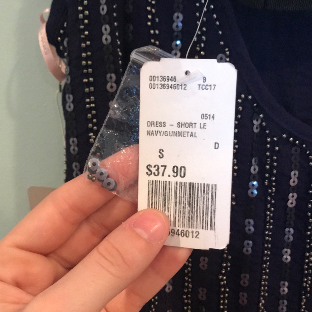 NWT. Sequins Dress. - Picture 5 of 5